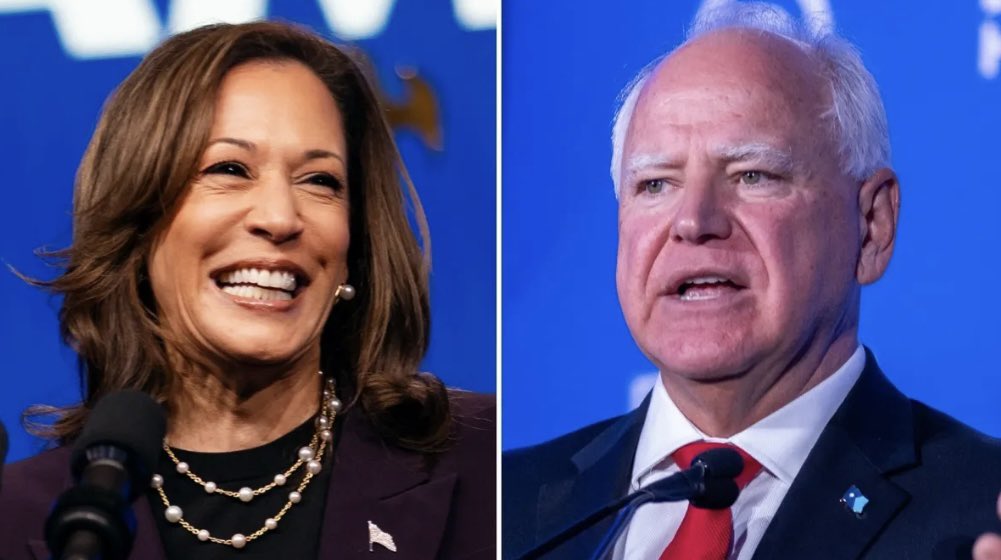 joncoopertweets's tweet photo. 🚨🚨MAJOR BREAKING: Kamala Harris has chosen Minnesota Gov. Tim Walz as her running mate.

Let’s do this, America! On to victory in November!! 🇺🇸 
#HarrisWalz2024 https://t.co/2Mi4mzWLSh