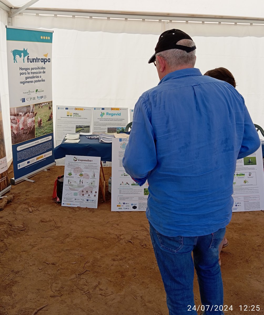 GOFuntrapa's tweet photo. El pasado 24 de julio estuvimos en la feria de exposición de maquinaria agrícola Demoviña, en Ourense. ¡Fue todo un éxito! 🎉Gracias a #IPMWORKS por la invitación y a todos los que se acercaron a nuestro stand!!!!
 🤝@FEUGA_20 | @PazodeVilane @UniversidadeUSC #AsociaciónProdeme https://t.co/3PYCrBfWZd