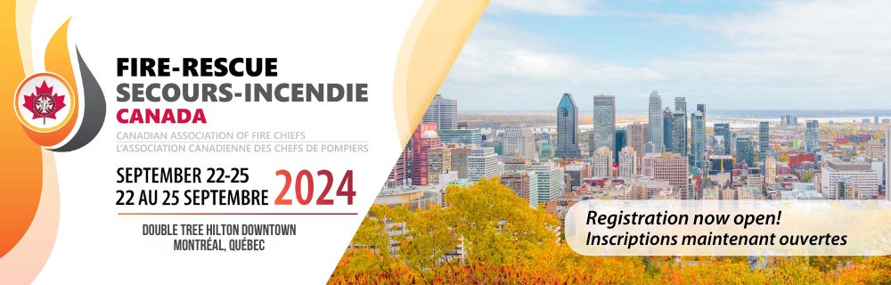 CdnFireChiefs's tweet image. #FireRescueCanada 2024 has an exciting slate of speakers joining @CdnFirechiefs this September. Don’t forget to register and join us in Montréal for another great conference! Learn more and register at: cafc.ca/page/Registrat…