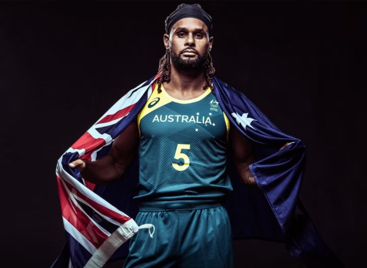 SCSquiddy's tweet photo. Name a better player than FIBA Patty Mills…
That’s right, you can’t 😍 #AussieGoat #Olympic2024 https://t.co/q2HQ642UuX