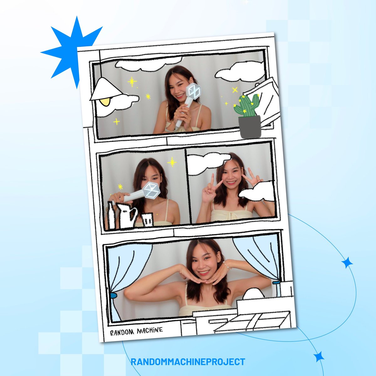 randommachinepj's tweet photo. ตัวอย่าง Frame ในงาน  #FANCONCERT_BLOOM_inBKK มาแล้วว
เห็นเฟรมแล้วเลือกยาก ก็ถ่ายให้ครบทุกอันเลย !
📸 เลือกชุดให้พร้อมกันด้วยน้าา

📍ทางเชื่อมตึก IEC ข้าง IMPACT ARENA
⏰ 10-11 Aug | 10.00 -22.00 น.
💵 120.- / each

#DOHKYUNGSOO 
#DOHKYUNGSOO_BLOOM https://t.co/ChcwZN33o6