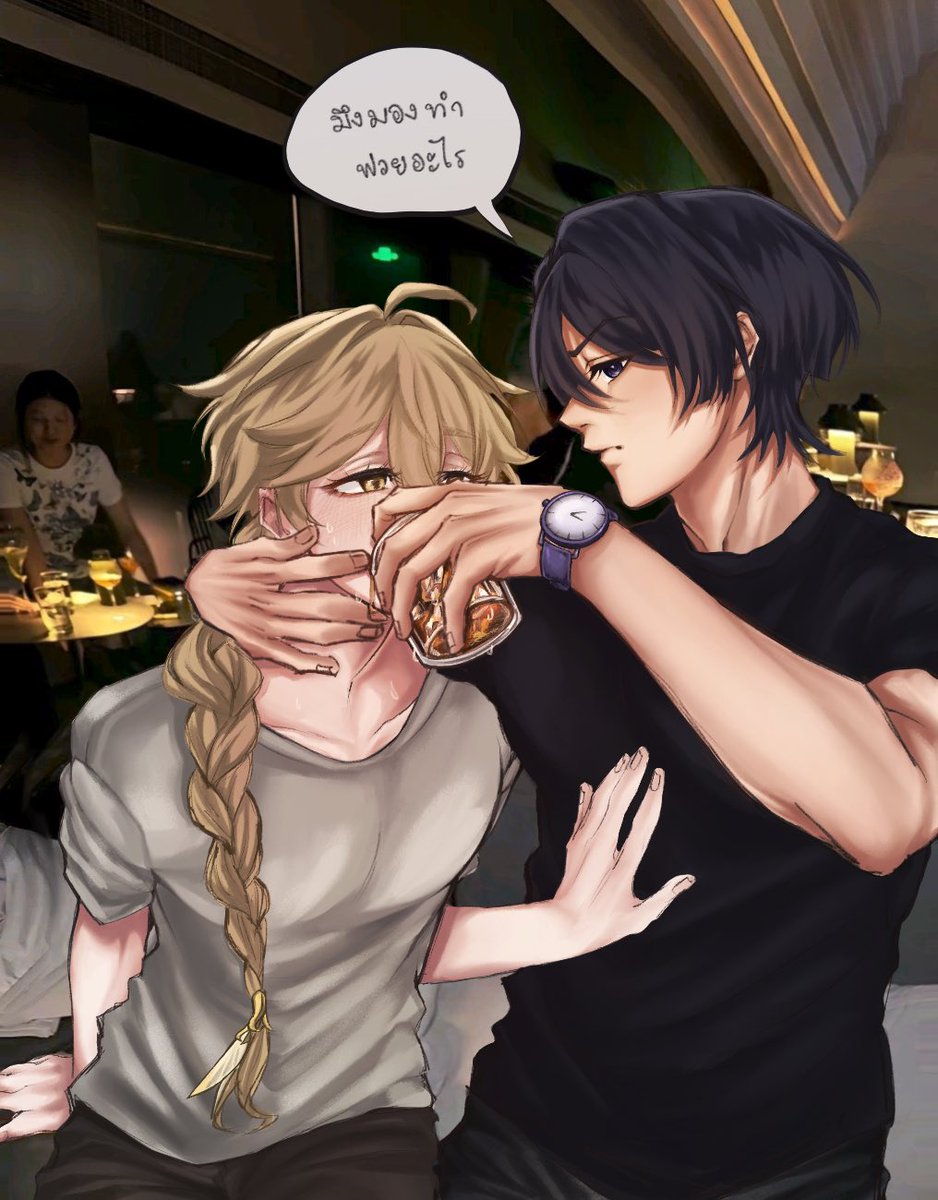 allaether01's tweet image. เลือกไม่ได้ว่าจะวาดใครเท่ากับวาดหมด ก็วาดชู้เธอแล้วมันเร้าใจกว่านี้น้าาาา #venther #scaraether #kinichaether