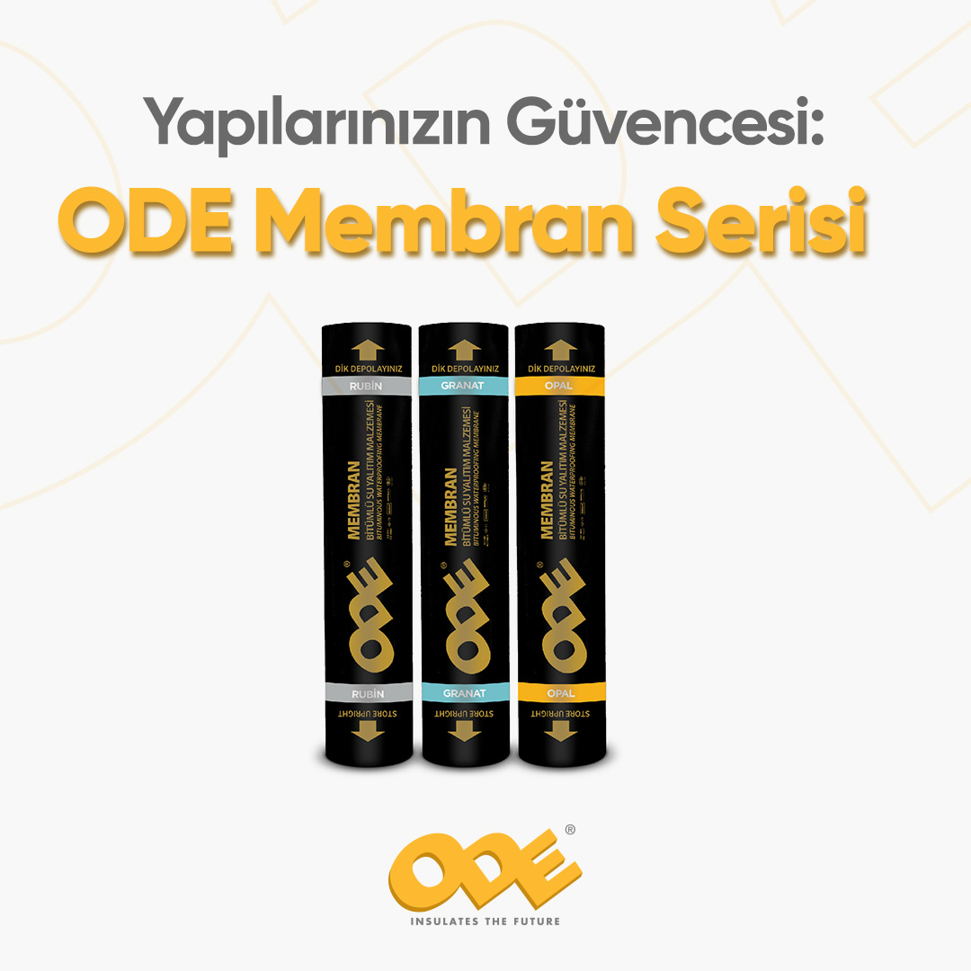 ODE_YALITIM's tweet photo. Binalarınızın sağlamlığını ve dayanıklılığını artırmak için ODE Membran ile tanışın! 💪🏛️

ODE Membran Serisi, su yalıtımında yüksek performans ve uzun ömür sunar.

#ODEYalıtım #TeknikYalıtım #YapıYalıtımı #Yalıtım #YalıtımÇözümleri #ODEMembran #ODERubin #ODEGranat #ODEOpal https://t.co/1do0HNpxma