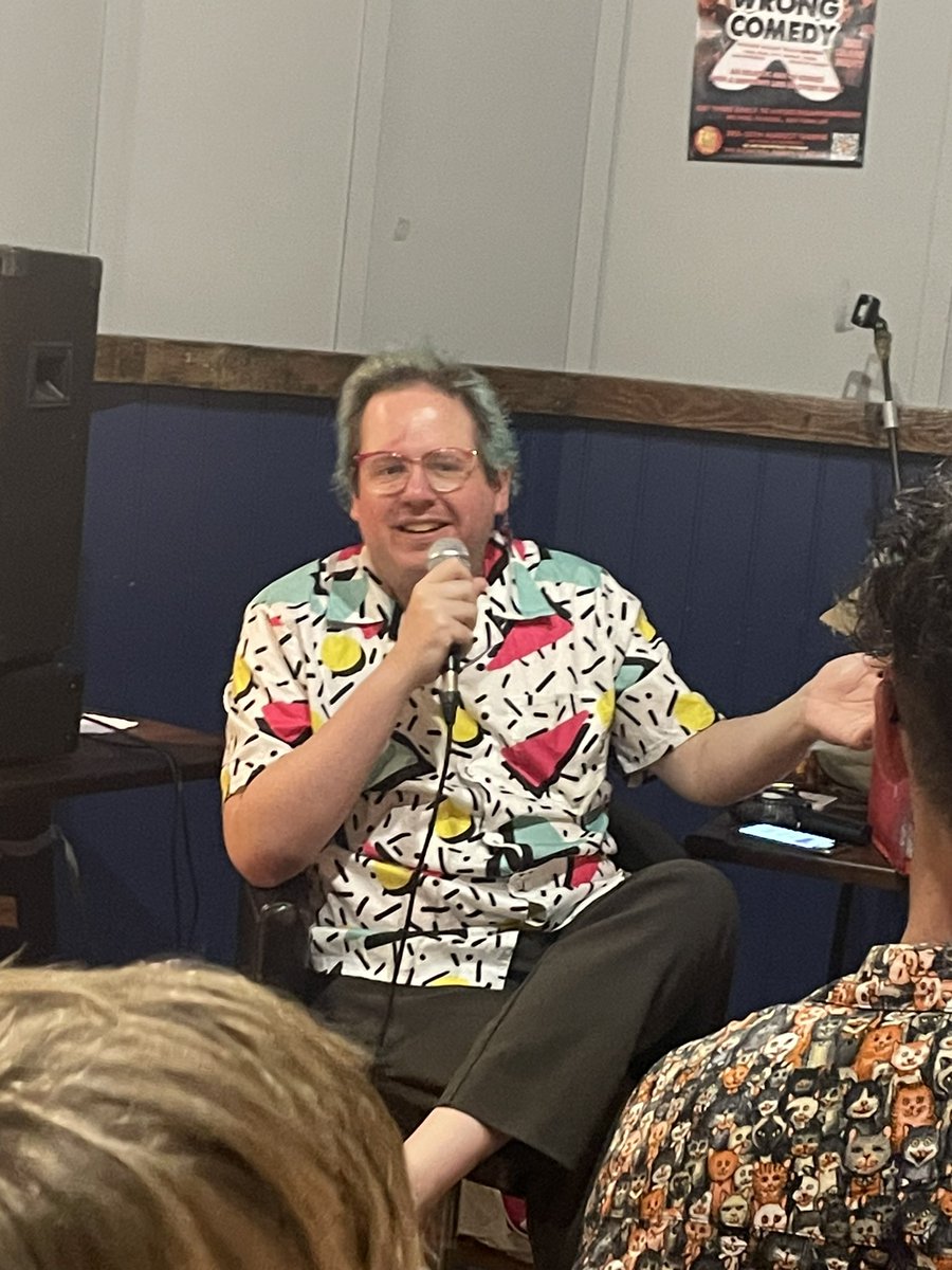 BiMediaProject's tweet image. Finally got to see the whole of @FrizFrizzle’s What’s in the Box show today (missed the start before)
Such a fun time as ever and every show is different with different guests