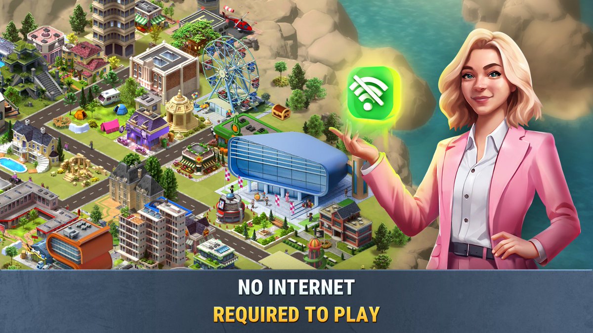 SprklingSociety's tweet image. 🌆 Create and customize your city on stunning islands in Build a City: Community Town! The possibilities are endless as you expand your cityscape. 🏘️ Download now: deeplink.sparklingsociety.net/communitytown 📲 #CommunityTown #BuildAndExplore #CityBuilder