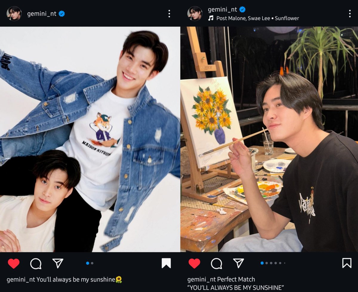 geminiscity's tweet photo. "You'll always be my sunshine."

From 6th March 2023 to 6th August 2024, exactly one year and half later, Gemini proves to us that his sunshine is still the very same person, and will always be him. https://t.co/3WKqcdfzoQ