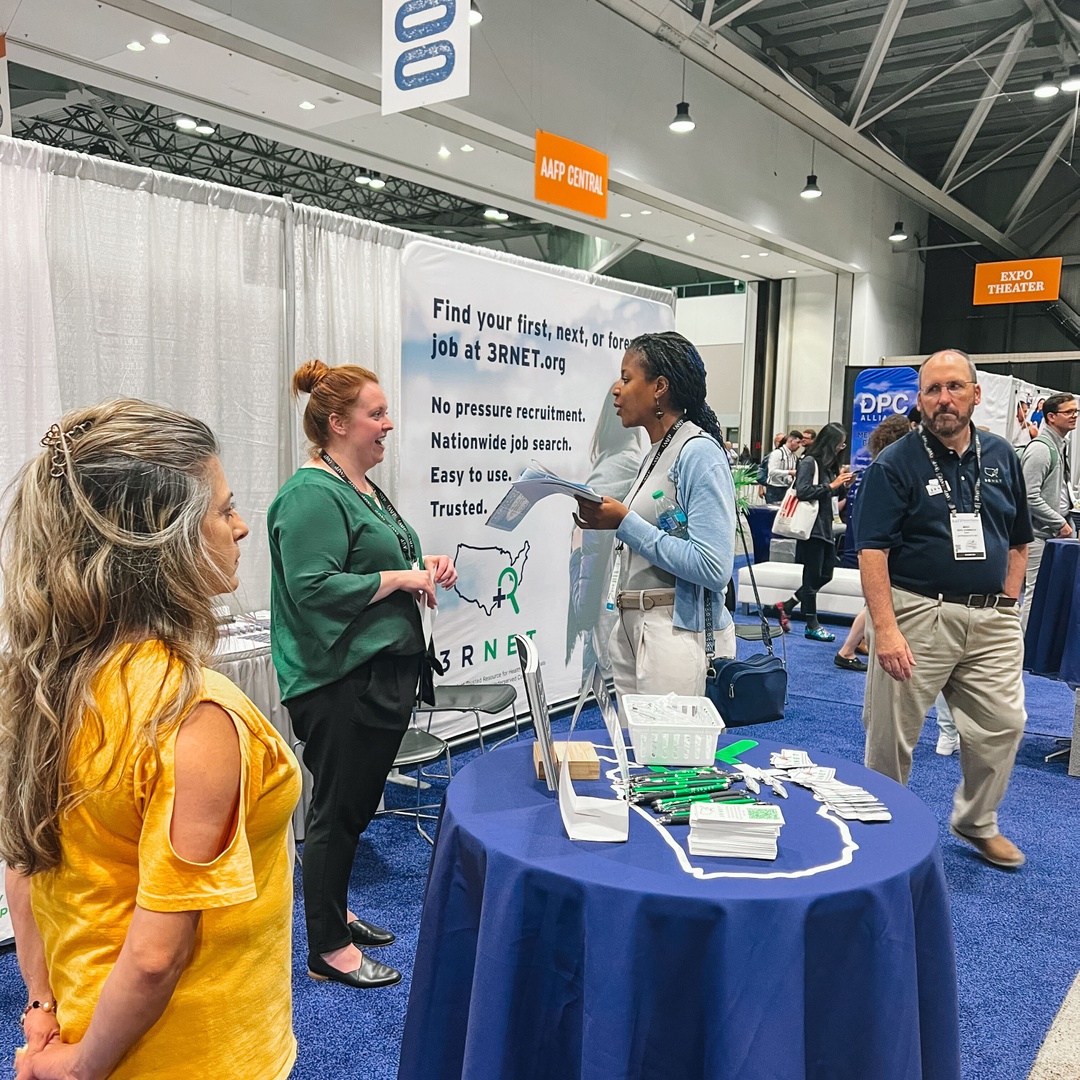 3RNET's tweet image. The #3RNET team had a GREAT time last week in Kansas City, MO for the @aafp National Conference! 🩺🏥

#AAFPNC