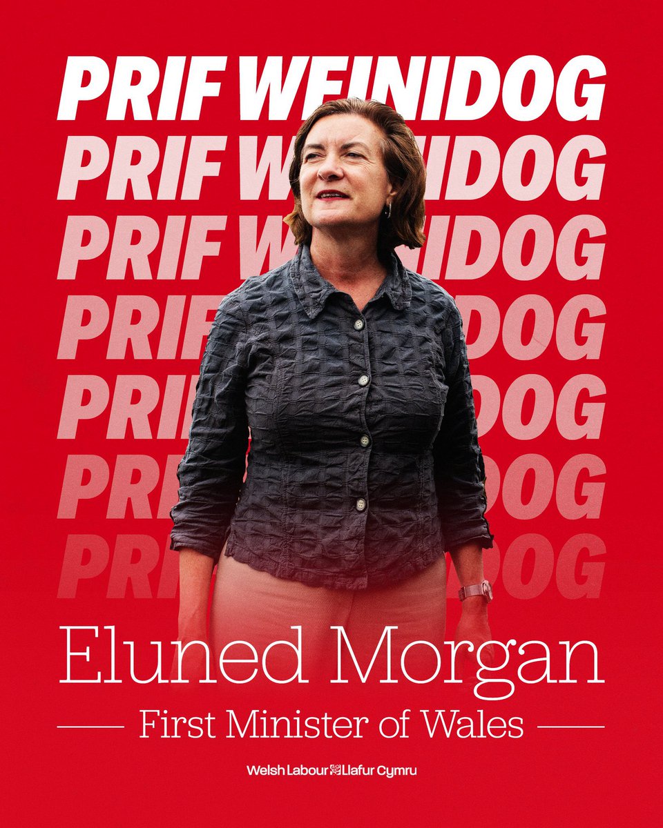 Cllr Jess Moultrie 🌹✨ (@moultriejess) on Twitter photo Congratulations to <a href="/Eluned_Morgan/">Eluned Morgan</a> for becoming Wales’ first female FM!
An inspiration to many Welsh girls & women like me, who finally have someone to look up to.
As you said in your speech today, having a female FM shows all girls & women that their “potential is limitless” Congratulations to <a href="/Eluned_Morgan/">Eluned Morgan</a> for becoming Wales’ first female FM!
An inspiration to many Welsh girls & women like me, who finally have someone to look up to.
As you said in your speech today, having a female FM shows all girls & women that their “potential is limitless”