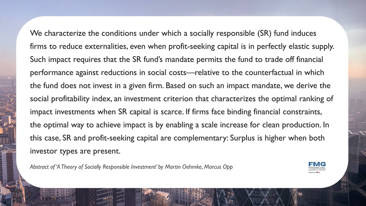 FMG_LSE's tweet photo. Read this JA published in 'The Review of Economic Studies' by @MartinOehmke (@LSEFinance) & @realMarcusOpp (@handels_sse)
π ππ‘ππ¨π«π² π¨π ππ¨ππ’ππ₯π₯π² πππ¬π©π¨π§π¬π’ππ₯π ππ§π―ππ¬ππ¦ππ§π
https://t.co/DotZ0RIk5S
#fmg #lse #externalities #institutionalinvestors https://t.co/gqoj3mVqZS