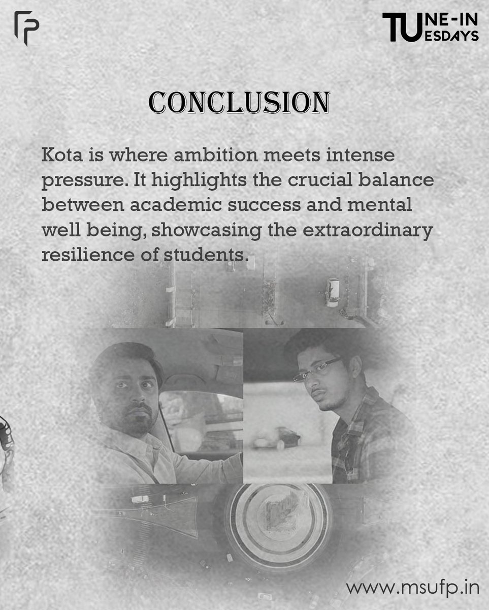 MSU_FootPrints's tweet image. In this crucible of academic rigor, every moment of struggle shapes them. Know how each character reflects a story in itself. 
Part(2/2)

#success
#tuneintuesdays
#msufp