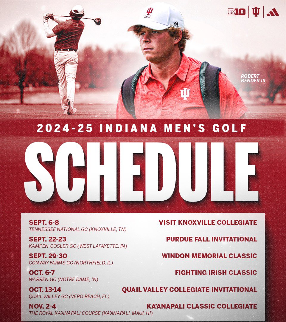 Indiana Men's Golf tweet media