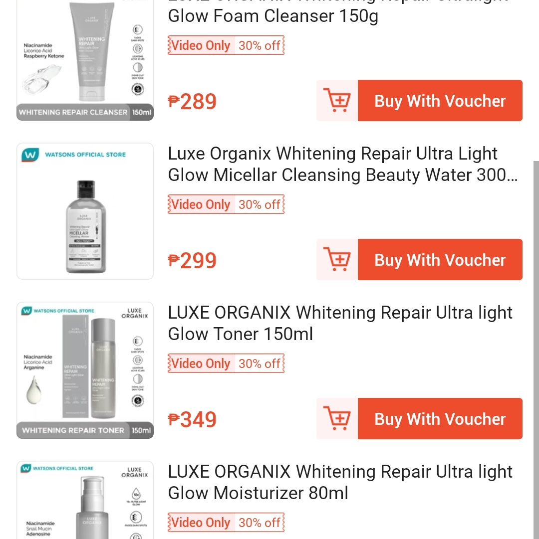 ri0_Nari's tweet photo. Luxe organix skincare for 150 off!!

Cica rescue
https://t.co/uIsdyUV9RQ
Sunscreen
https://t.co/psEnii9s13
Whitening Repair
https://t.co/FIGLPJEVIN
Power glow
https://t.co/hDF1Ln52p9
Miracle solutions 
https://t.co/Eq9QxbYJDJ https://t.co/yFpZlDBsMd