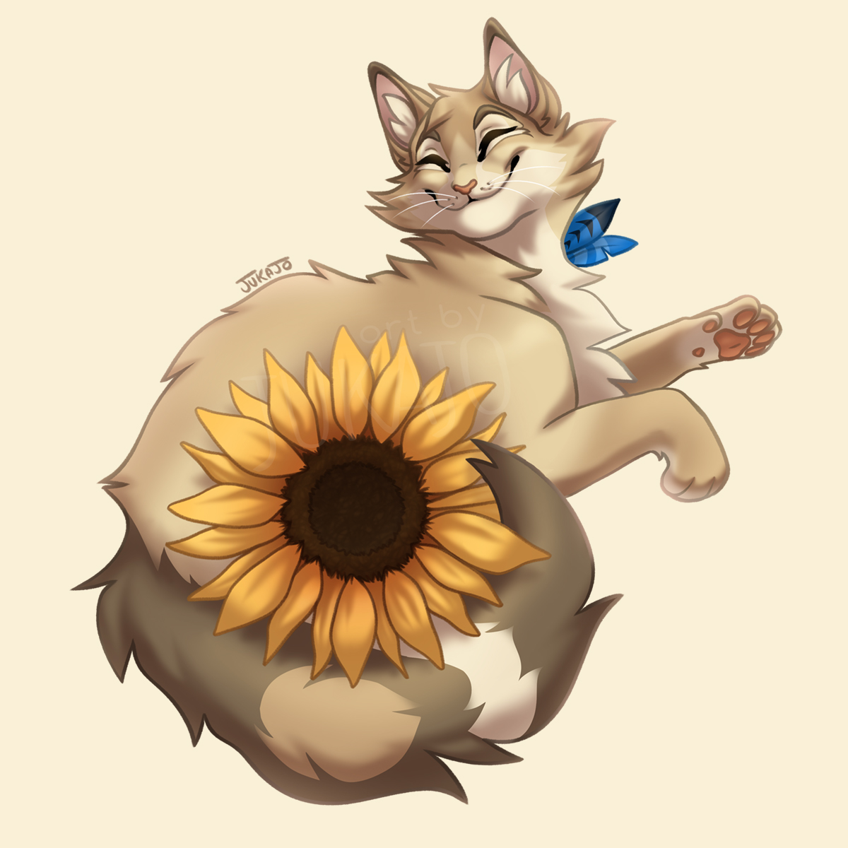 😺 + 🌻 is the best mix