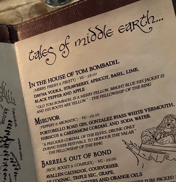 myelessar's tweet photo. thinking about the tom bombadil cocktail i got that came as a yellow boot https://t.co/pGE2N6uEyG
