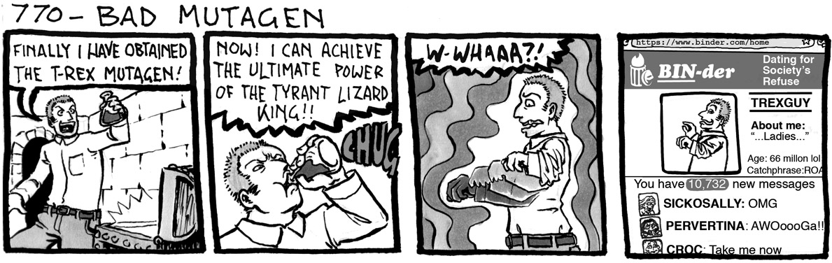 Irritabilitybot's tweet image. 770 - Bad Mutagen