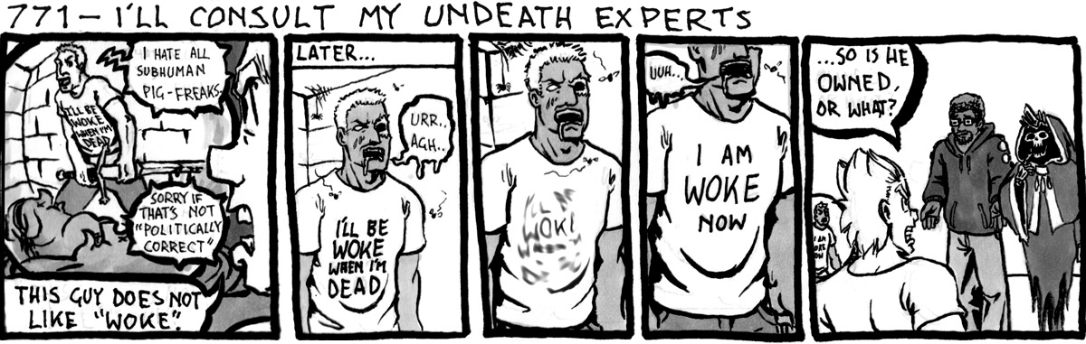 Irritabilitybot's tweet image. 771 - I'll Consult My Undeath Experts