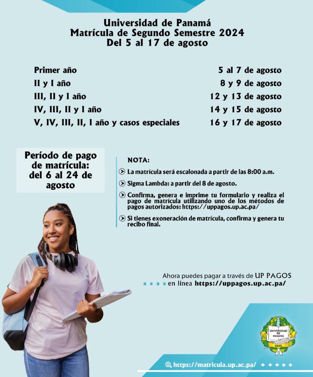 Atención estudiantes