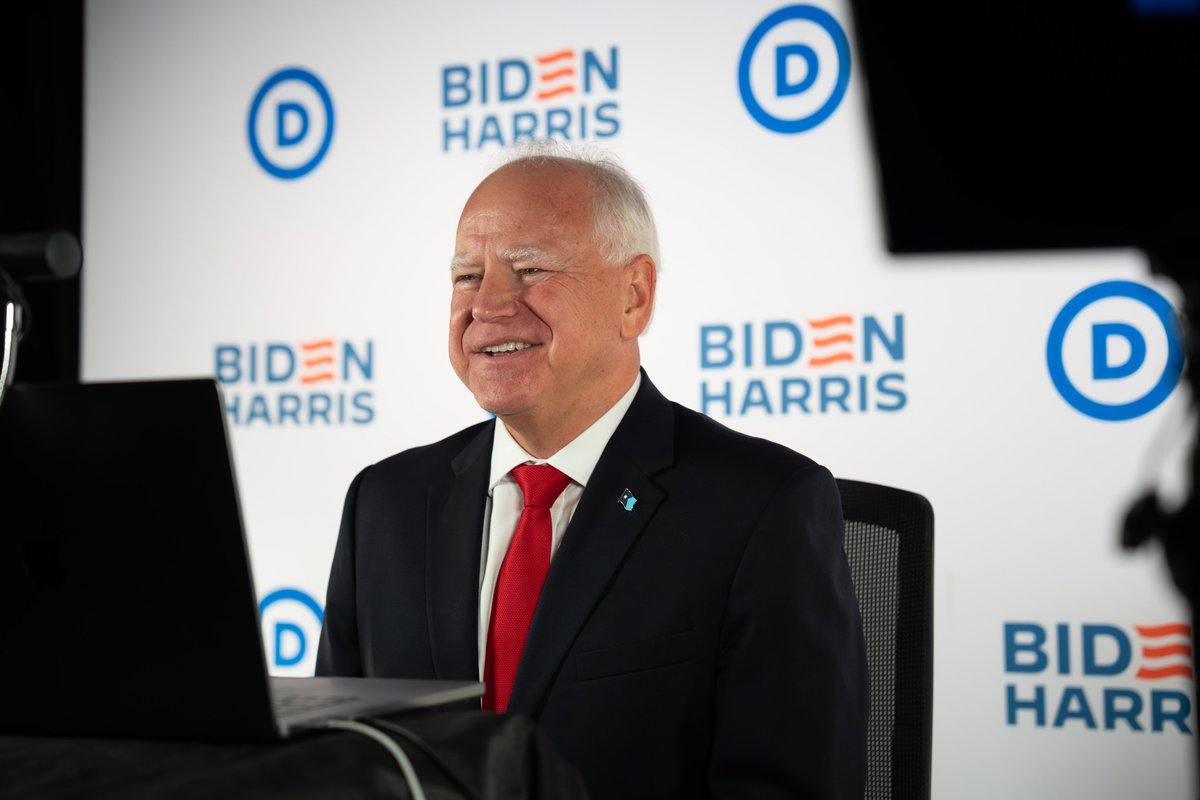 kylenabecker's tweet photo. BREAKING.🚨

Kamala Harris has selected Minnesota Gov. Tim Walz as her VP choice.

Who is Tim Walz? Let's take a quick look:

• Fueled BLM Riots in 2020
• Rioters looted and wrecked Minneapolis, did not deploy National Guard to avoid angering base
• While crime dropped nationally, MN's went UP
• Change MN state flag to resemble Somalia's
• K*lled old people with Cov*d nursing home scandal
• Walz shut down schools, churches and businesses
• Instituted draconian mask mandates
• Walz oversaw largest COVID fraud scheme in the country, with $250 million+ stolen
• Walz squandered a $17.6 billion budget surplus, raised taxes
• Minnesotans have been fleeing the state
• MN a 'gr**mer friendly' LGBTQIA+ "sanctuary" state
• Pushes youth trans surgery, 'hormone therapy' agenda
• Quality of MN K-12 schools fell to lowest in 30 years
• Soldiers accused Walz of embellishing and selectively omitting facts about his military career
• Fellow soldiers accused him of "quitting" on them
• Got DUI in 1995 going 96mph in a 55 speed zone
• Praises socialism

Kamala's "PERFECT" running mate.
