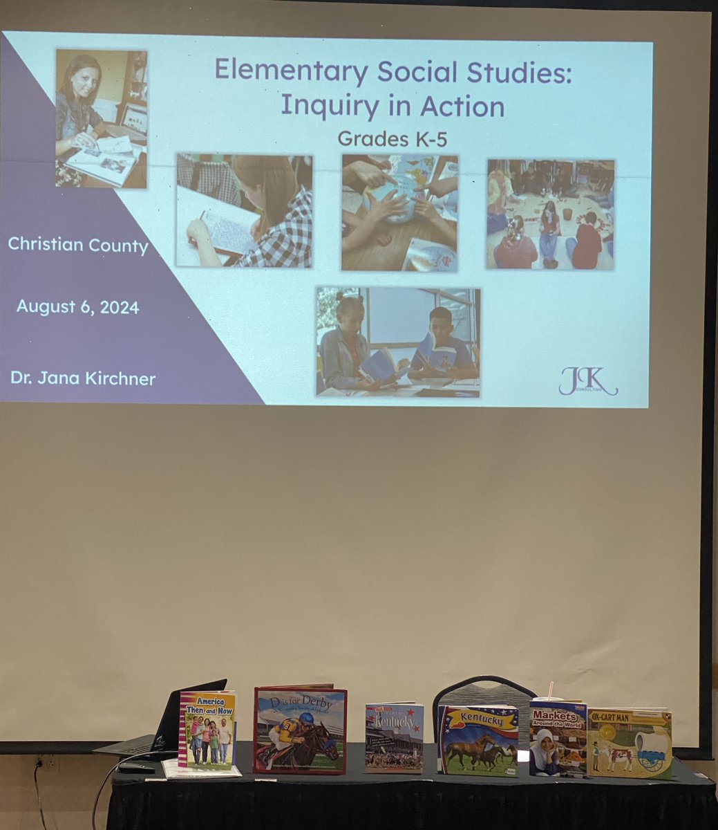 JKirchner10's tweet photo. Excited to work with K-5 SS teachers today in Christian County! https://t.co/M5mQRQIyX6