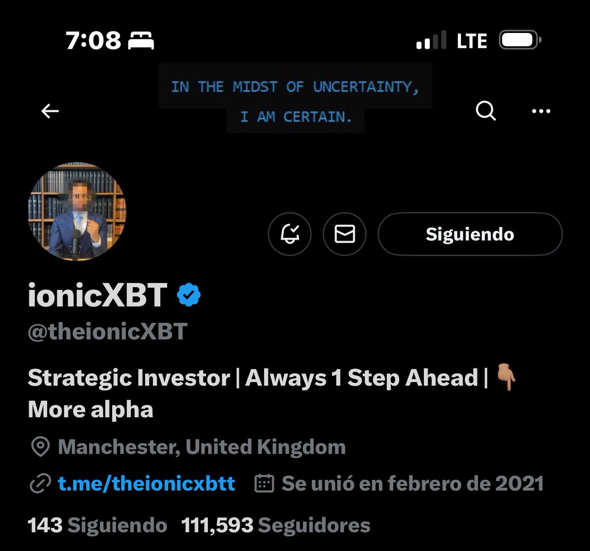 Adan5511's tweet photo. @theionicXBT Of course I do
I don’t want to miss anything https://t.co/s68mUAcqJn