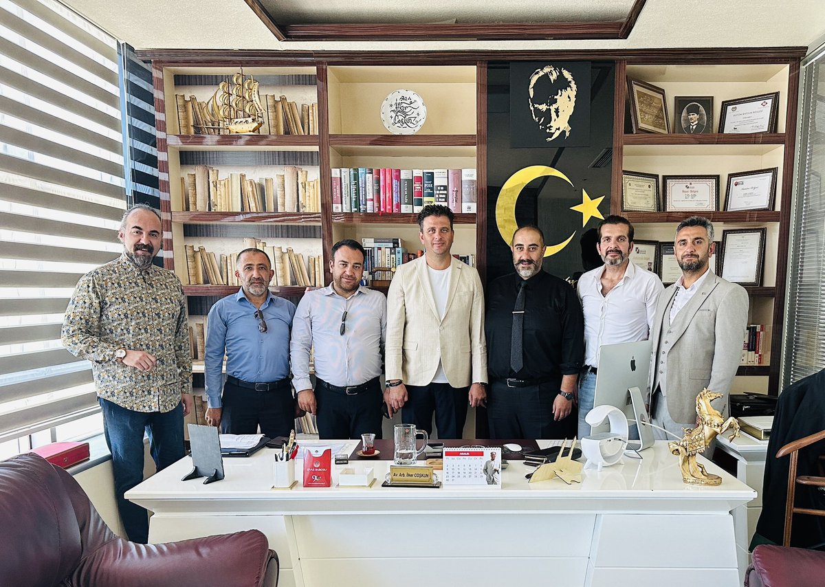 AVUKAT İLKER COŞKUN ZİYARET EDİLDİ. 

<a href="/MUSIADSivas/">MÜSİAD Sivas </a> Başkanımız <a href="/GorgenUgur/">Uğur Görgen</a> yönetim kurulumuzla Avukat #İlkerCoşkun’u ziyaret ederek, MÜSİAD faliyetleri hakkında bilgi alışverişinde bulundular.

<a href="/akif_deniz/">Akif Deniz</a> <a href="/ErdemTokus/">Mehmet Erdem TOKUŞ™</a> <a href="/Yavuzhangulbaha/">Yavuzhan Gülbahar</a> <a href="/suayipdinc/">şuayip dinç</a> <a href="/aturanergut/">Ahmet Turan ERGÜT</a> #ahmetturanergüt
