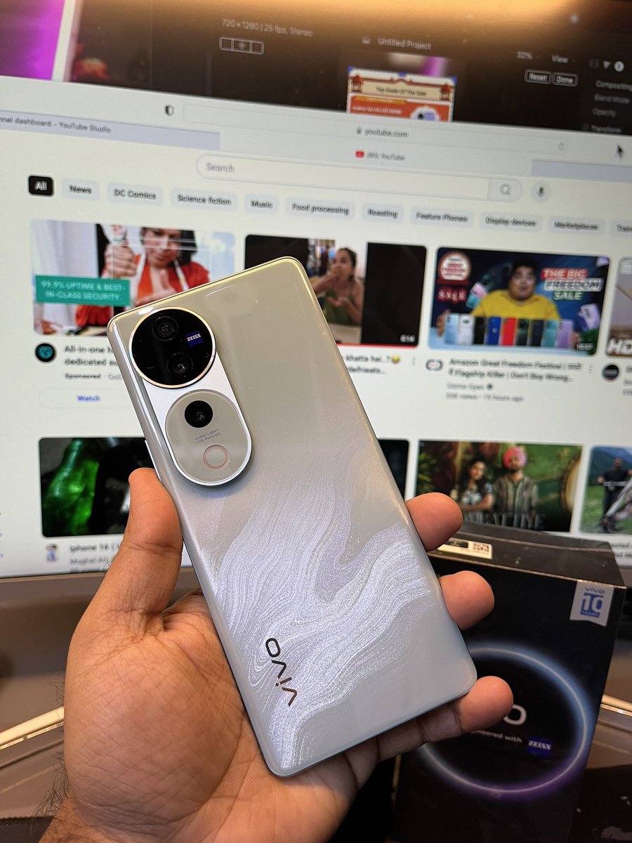 gizmo_gyan's tweet photo. Vivo V40 series aa gye hai guys…jald hi true review millega apko….So just stay tuned 😎😎🔥🔥.

#vivov40 #v40pro
@Vivo_India https://t.co/B1aBjsyGHN