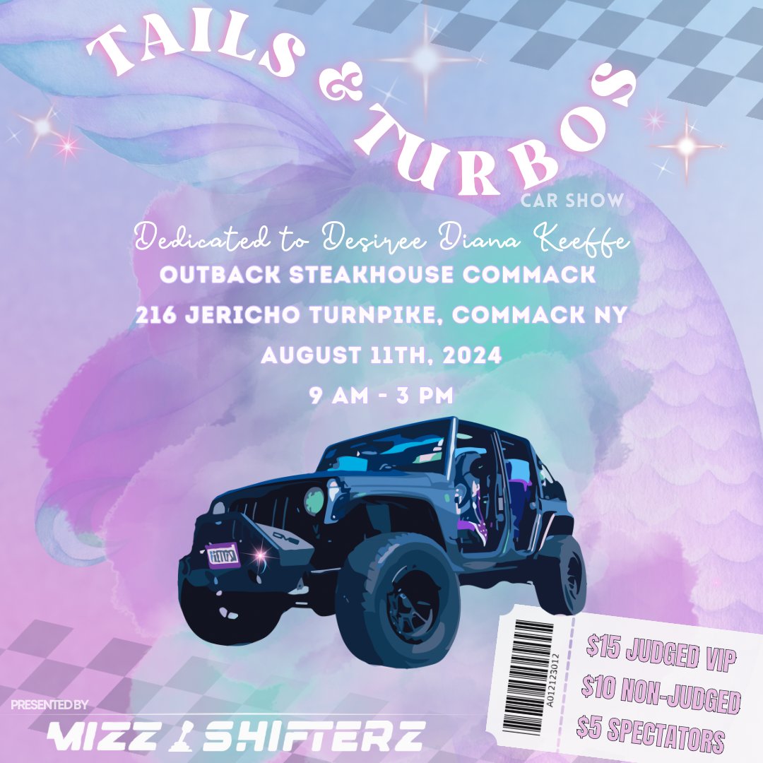 SpoilerKingLLC's tweet image. Anyone local to SpoilerKing HQ is invited to attend "Tails &amp;amp; Turbos" hosted by the local @mizzshifterz car club. 

THIS IS A CHARITY EVENT for a friend of their club. 

#CarMeet #LongIsland #NewYork #CarLovers