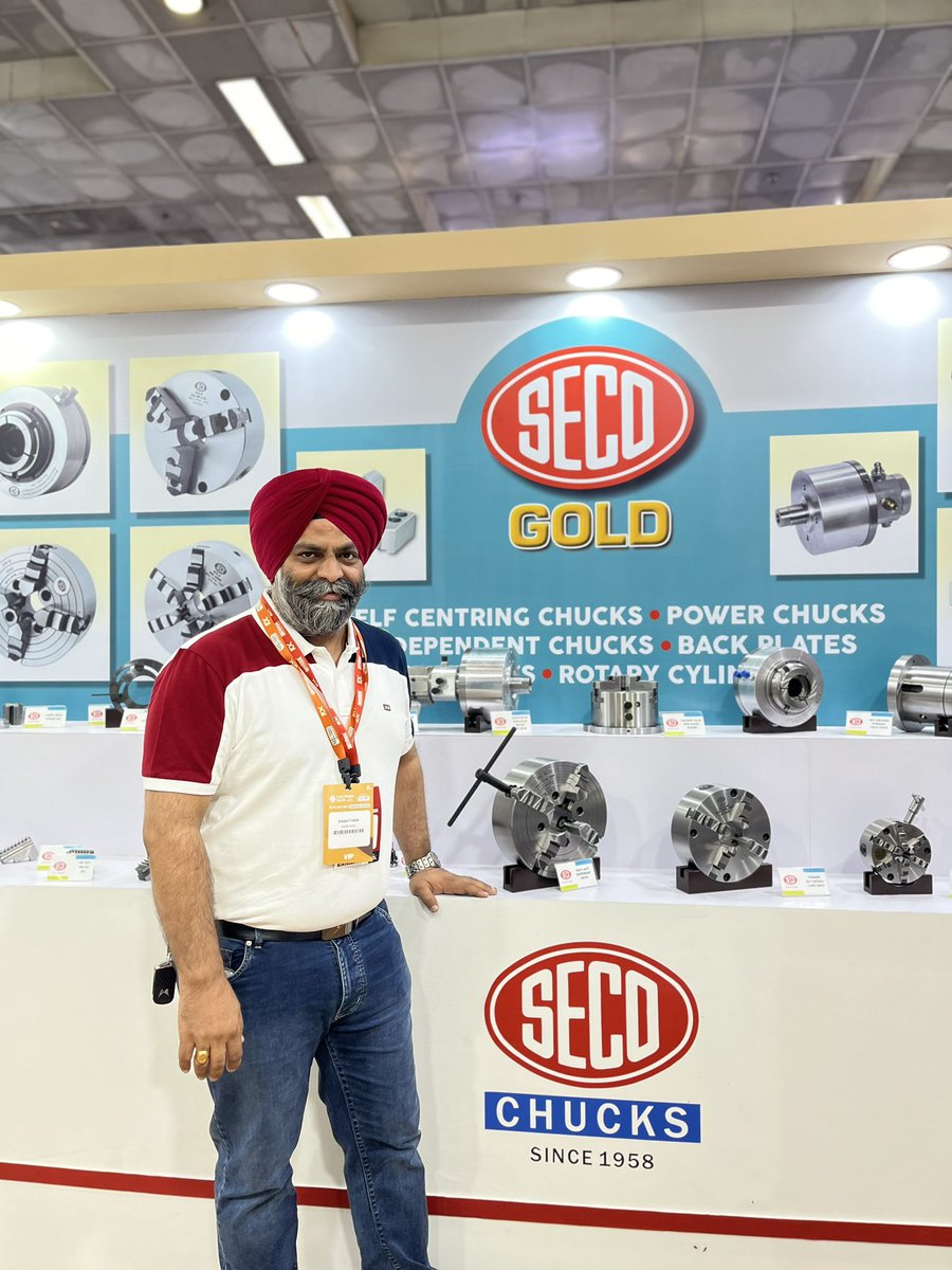 KaramChucks's tweet photo. SECO Chucks stall at AMTEX Exhibition 
@KaramChucks https://t.co/etAhzovDdw
