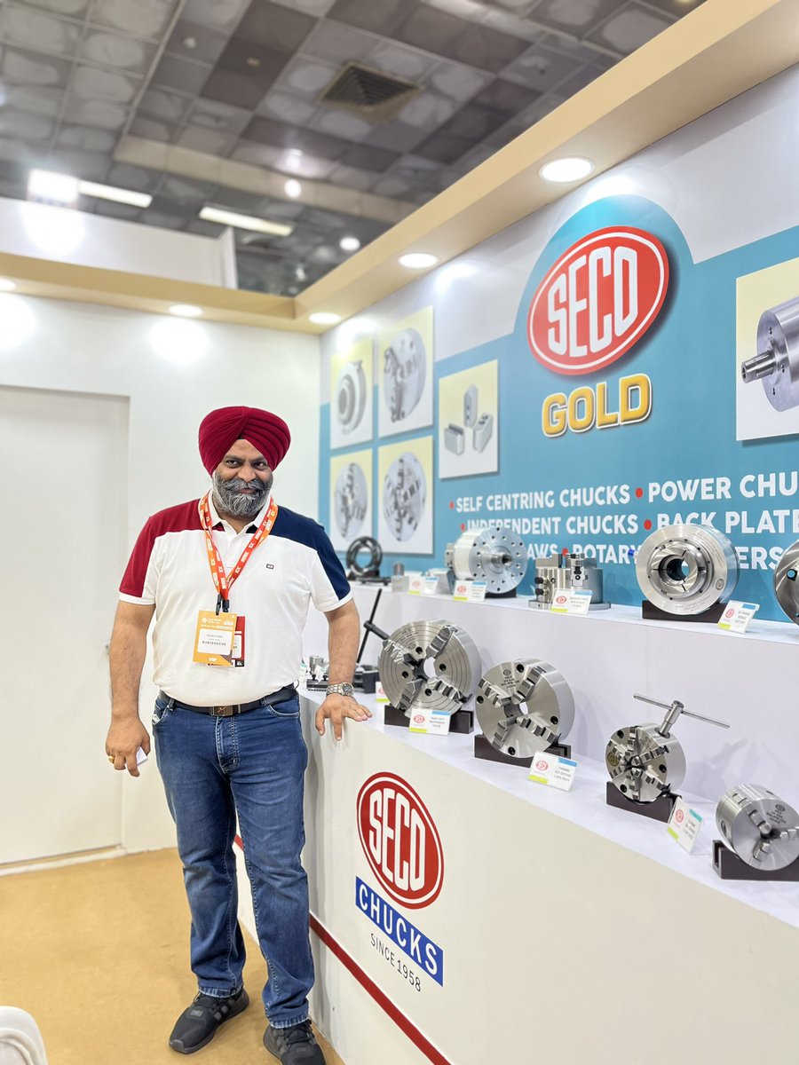 KaramChucks's tweet photo. SECO Chucks stall at AMTEX Exhibition 
@KaramChucks https://t.co/etAhzovDdw