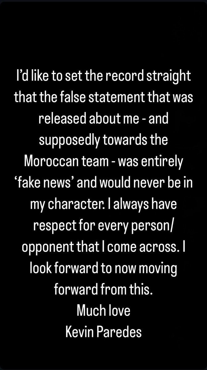 Kevin Paredes tweet media