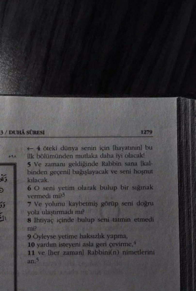 hiçbir teselli konuşması 
şu 11 ayet kadar etkili olamaz.