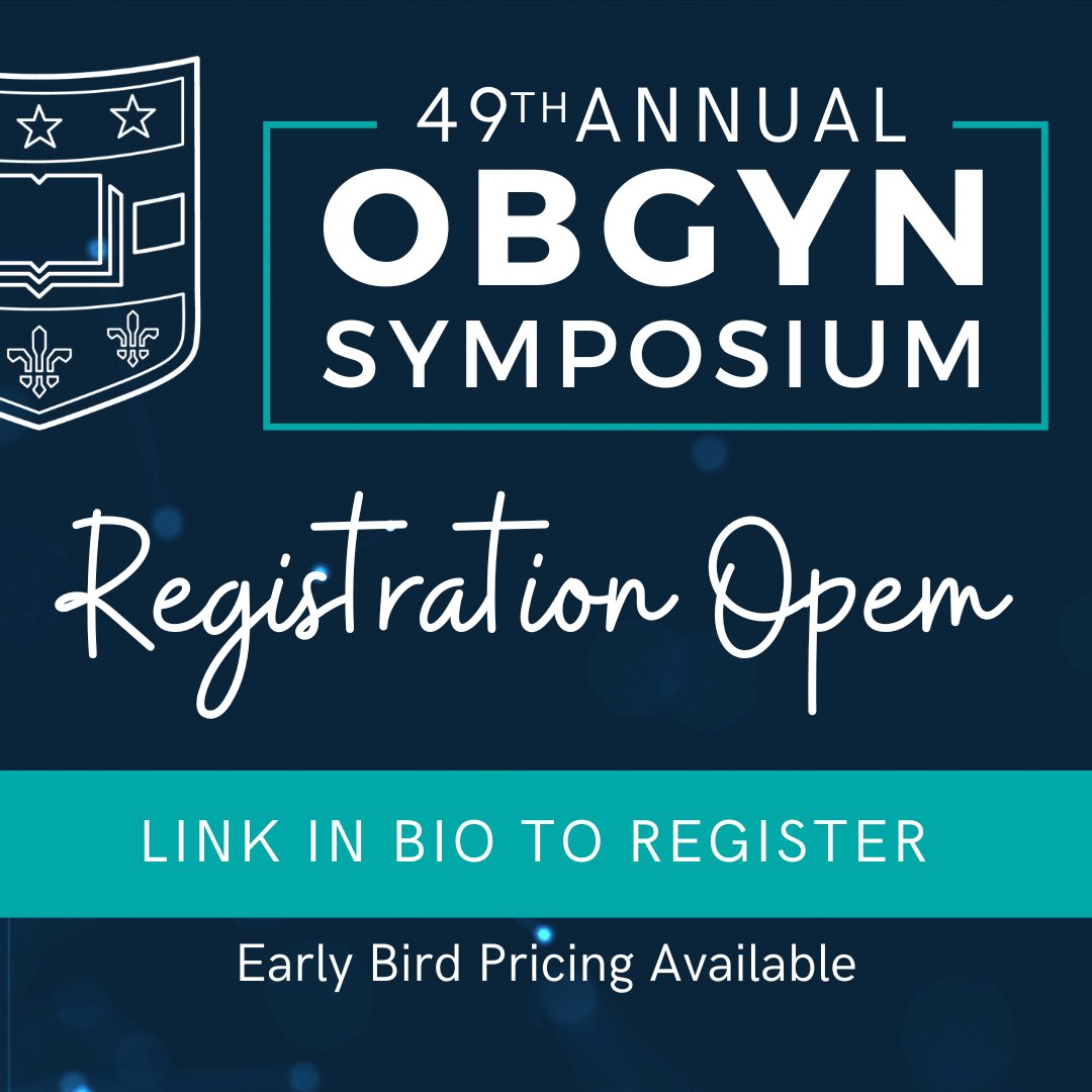 WashU Medicine OBGYN (@washu_obgyn) on Twitter photo Join us for our annual symposium! #obgyn #medtwitter 
cme.wustl.edu/Planners/viewA… Join us for our annual symposium! #obgyn #medtwitter 
cme.wustl.edu/Planners/viewA…