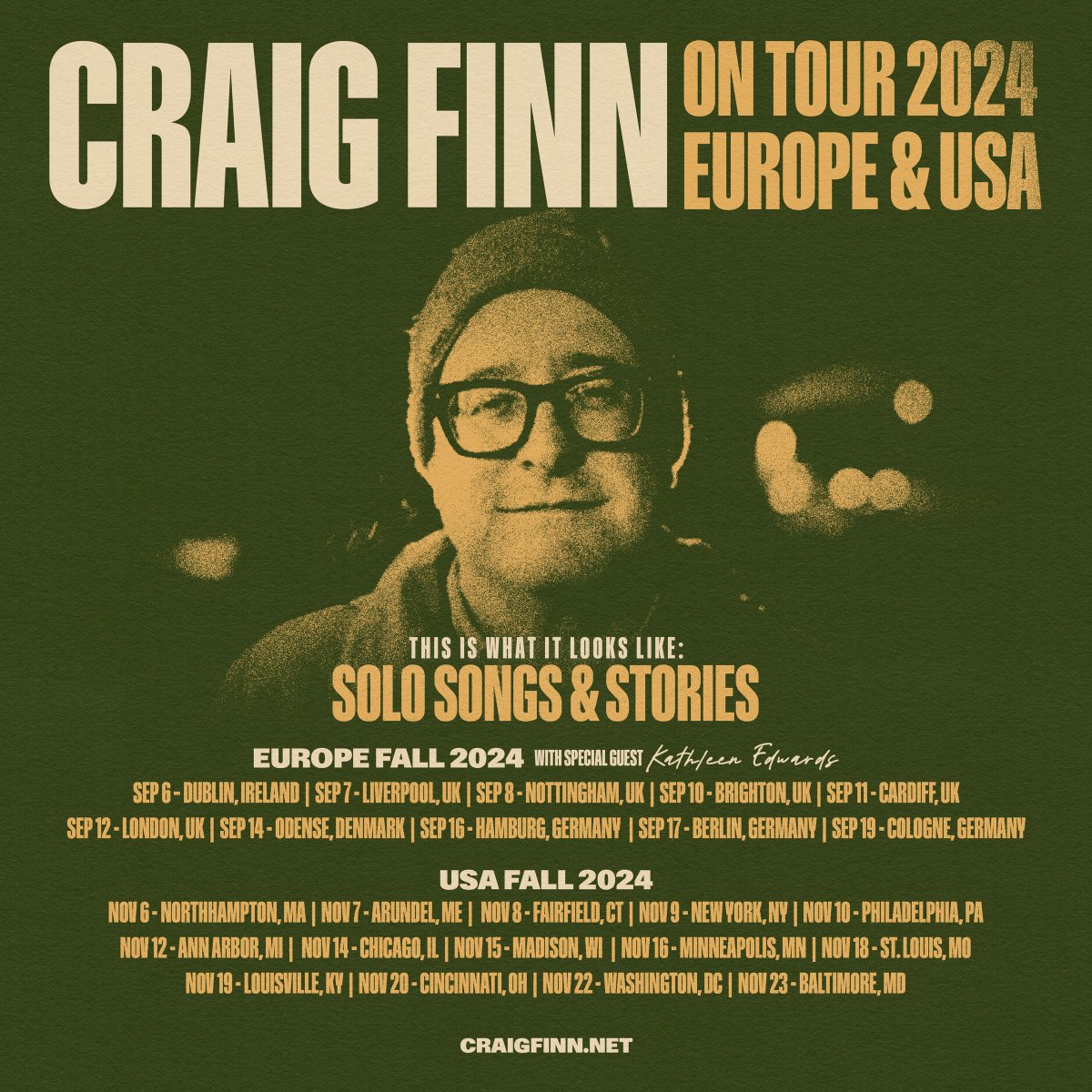 steadycraig's tweet photo. Also, USA dates in November with the incredible Katy Kirby (@KatyKirby_ )! 

Ticket links: https://t.co/B1xmlENKEI https://t.co/Q6WkhkCeGq