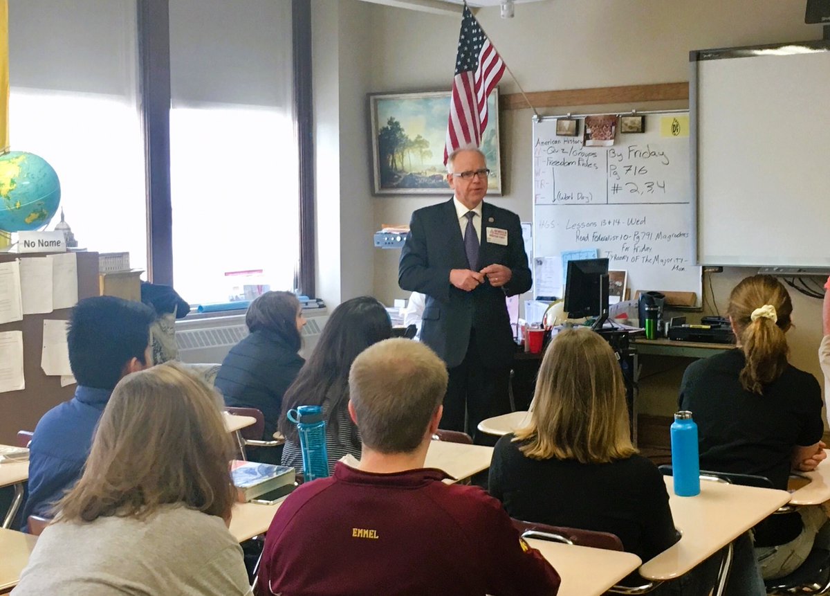 EducationMN's tweet photo. We couldn't be more proud of our former member and Teacher Governor @Tim_Walz.
From the classroom to the state Capitol, he's impacted the lives of countless Minnesotans. We're excited to help him impact the lives of Americans in the White House. #HarrisWalz2024 https://t.co/8fFVlswL3Y