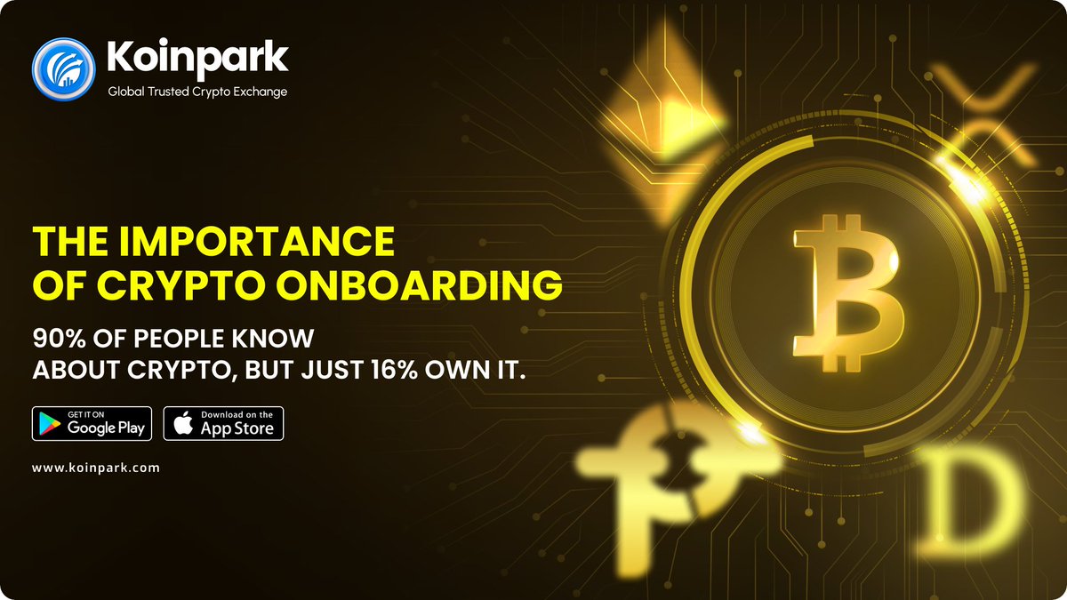 KoinparkExc's tweet photo. Koinpark makes crypto onboarding easy! 💙
✨ We ensure security, build trust, and empower you with the knowledge to confidently navigate the digital economy. 👑
#Koinpark #CryptoOnboarding #SecureTrading #DigitalEconomy #Blockchain #StartTrading https://t.co/60JC3Xpy5i