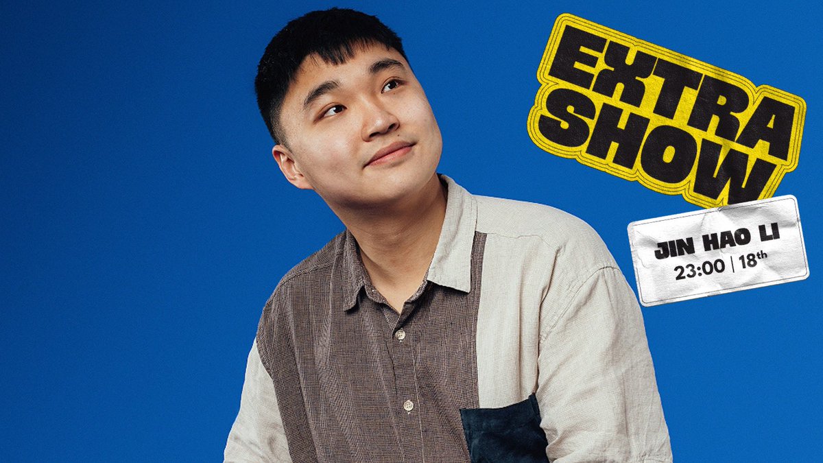 ⚠️ EXTRA SHOW ⚠️
Due to phenomenal demand, BBC New Comedy Awards finalist <a href="/jin_hao_li/">Jin Hao</a> has added ANOTHER extra performance to his Pleasance run!
Book now: pleasance.co.uk/event/jin-hao-…