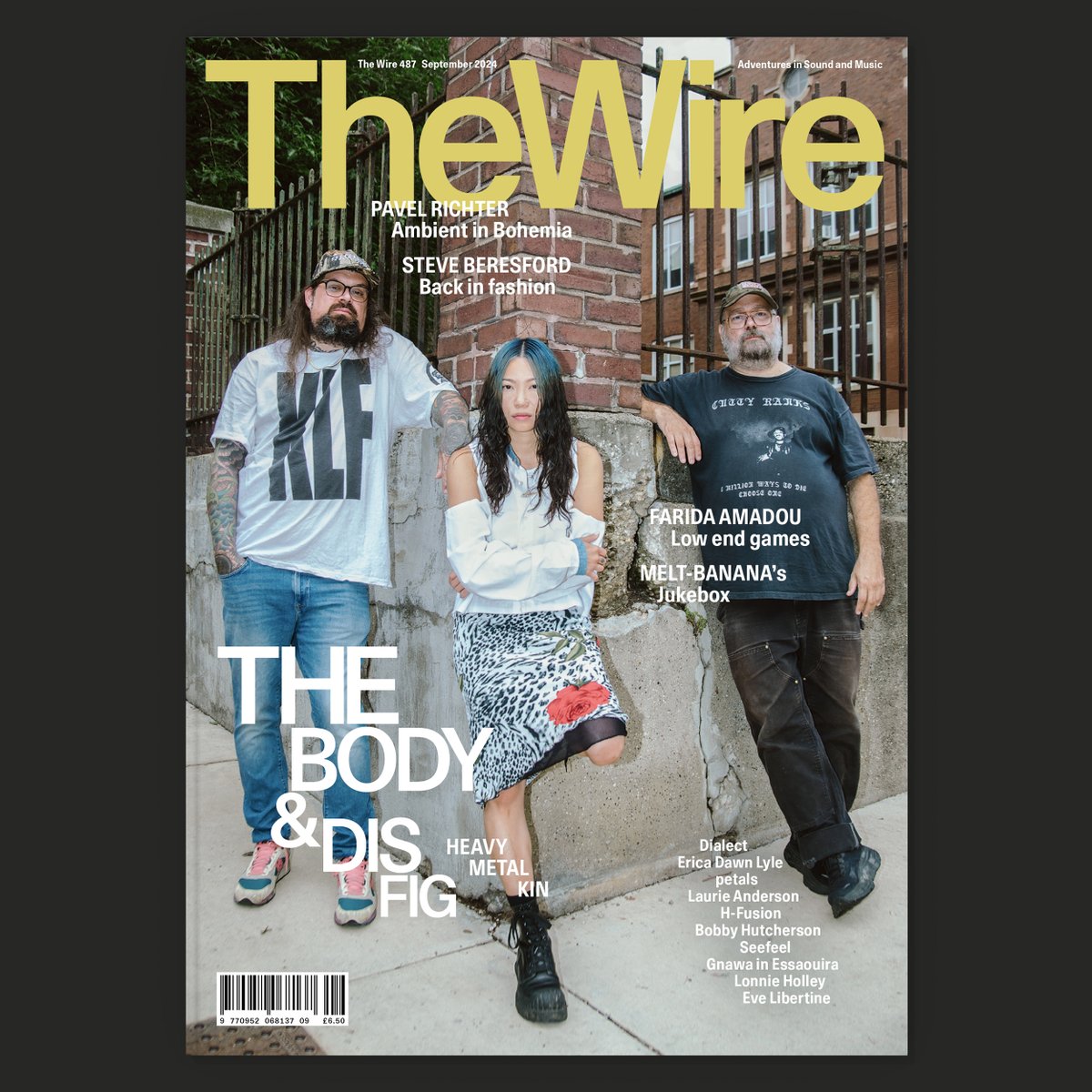 The Wire 487 is out now! thewire.co.uk/issues/487

The Body &amp; Dis Fig: Sludge rock and extreme vocals create a space for solidarity and friendship in this cross-continental collaboration. By Antonio Poscic.

Plus: Farida Amadou, Melt-Banana, Pavel Richter, Steve Beresford + more!