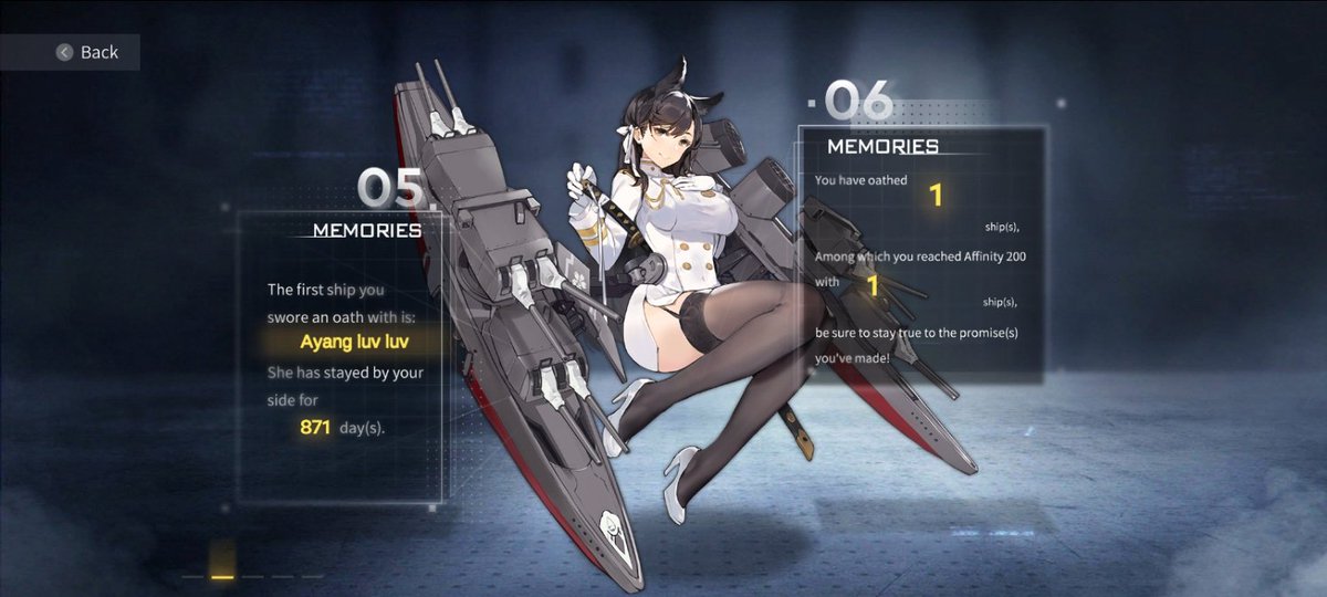 Adiekunn's tweet photo. Thanks for the times we have been trough, i hope we can always together until the ends
#AzurLane #AzurLane6thAnniv https://t.co/b93V3CGk7f