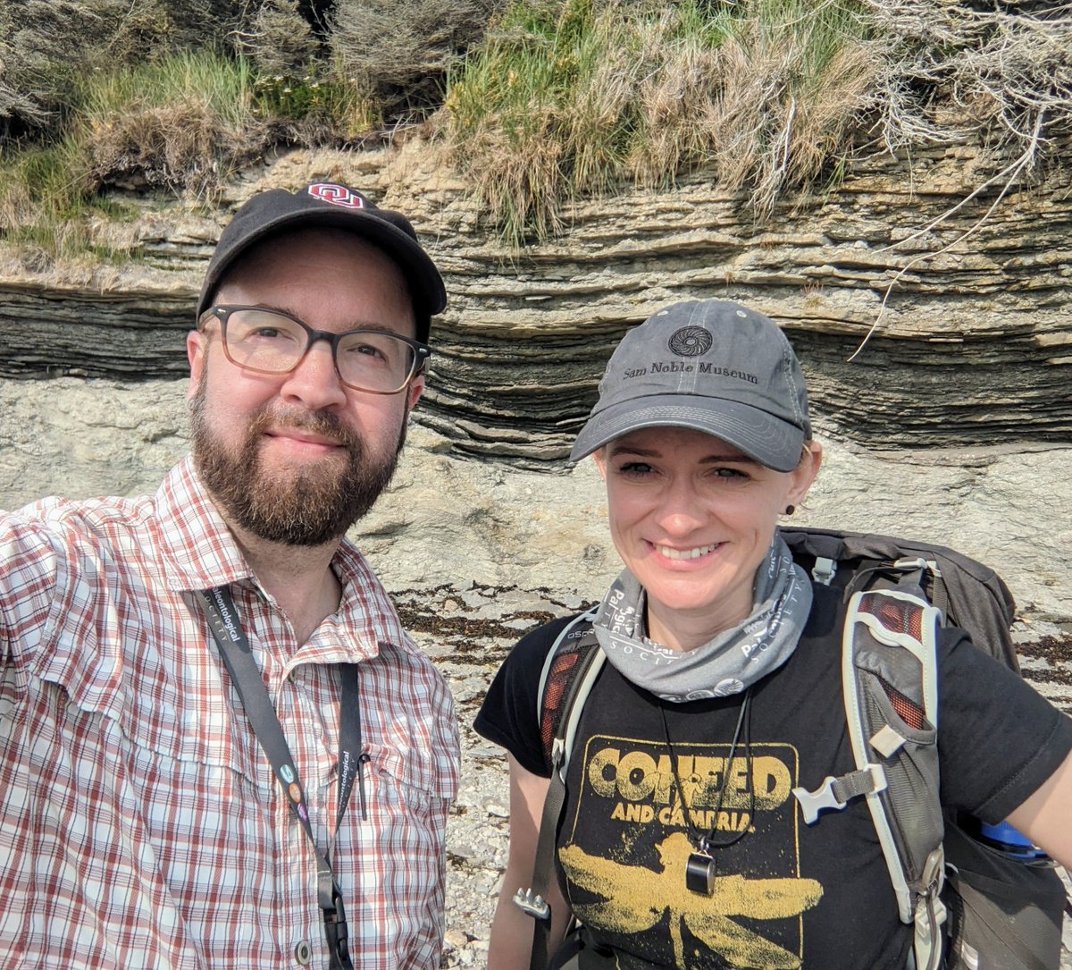 Dr. Davey F. Wright โ๏ธ๐ฆ๐งฌ (@davey_f_wright) on Twitter photo Greetings from the Ordovician-Silurian boundary of Anticosti Island! Having a fantastic field season with <a href="/LenaDoesScience/">Dr. Leptaena (Selina Cole)</a>, Melanie Hopkins, <a href="/ougeosciences/">OU Geosciences</a> grad students, & Invert Paleo teams from the <a href="/AMNH/">American Museum of Natural History</a> and <a href="/SamNobleMuseum/">Sam Noble Museum</a> Greetings from the Ordovician-Silurian boundary of Anticosti Island! Having a fantastic field season with <a href="/LenaDoesScience/">Dr. Leptaena (Selina Cole)</a>, Melanie Hopkins, <a href="/ougeosciences/">OU Geosciences</a> grad students, & Invert Paleo teams from the <a href="/AMNH/">American Museum of Natural History</a> and <a href="/SamNobleMuseum/">Sam Noble Museum</a>