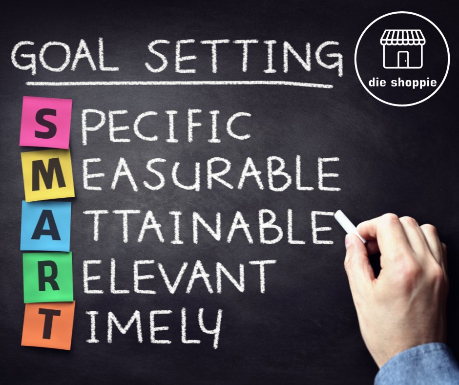 dieshoppie's tweet photo. 𝗦𝗠𝗔𝗥𝗧 Goalsetting Objectives

𝗦pecific
𝗠easurable
𝗔ttainable
𝗥elevant
𝗧imely

Contact @dieshoppie to help you reach your Business Marketing Objectives
+278 357 9250
hello@dieshoppie.co.za

#dieshoppie #BusinessMarketing #Goals #BusinessGoals #Goalsetting #GoalObjectives https://t.co/R6Fti8GJGt