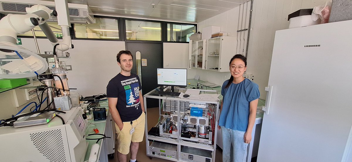 LAPI_epfl's tweet photo. Our HR-TOF AMS arrived and tested - let the measurements begin! Thank you @AerodyneRes for this superb instrument and support, and the @snsf_ch #requip for funding it! @epfl_en @epflENAC @FORTH_ITE @ReCLEAN_JI https://t.co/bSTnFAqjWW