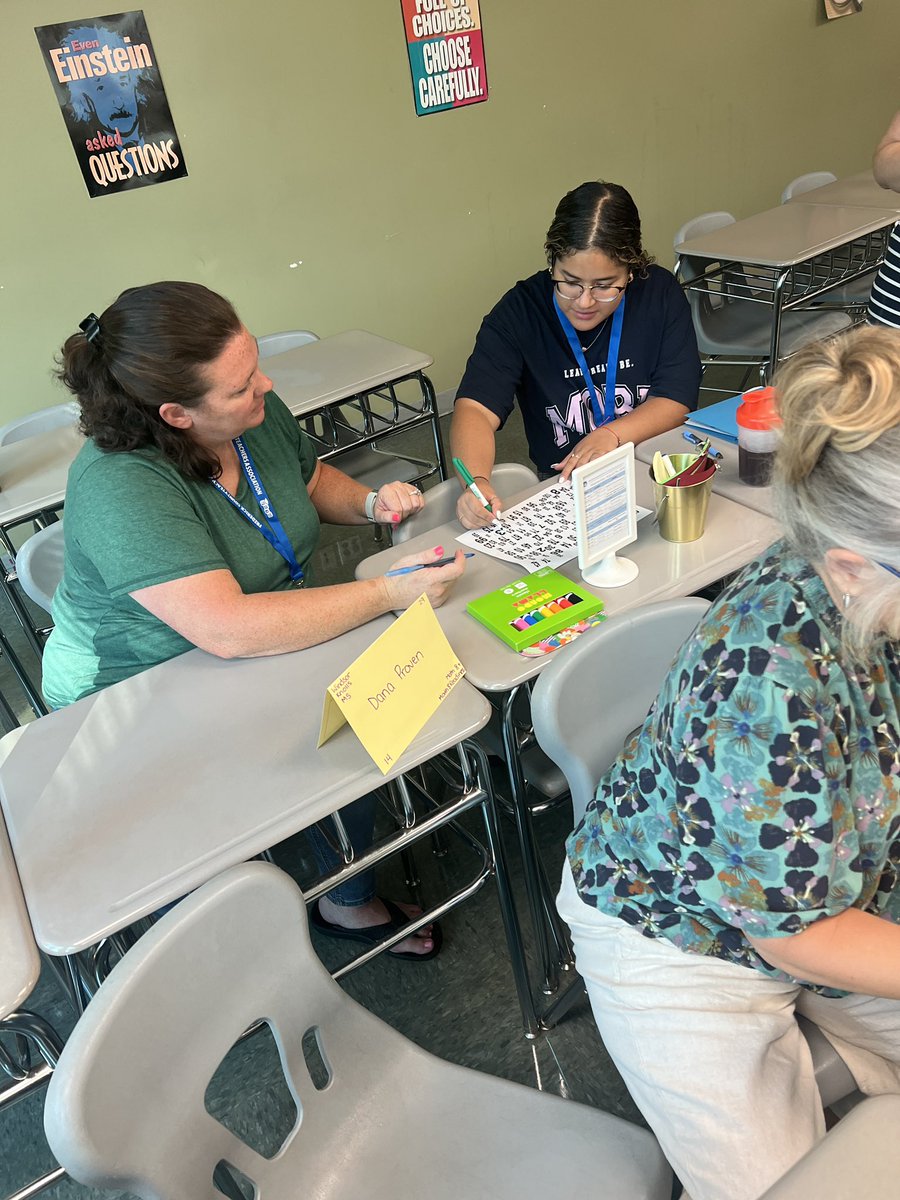 Starting off #InductionFCPS with the 100 # task! <a href="/SSislerFCPSmath/">Stacey Sisler</a> <a href="/mathwendi/">Wendi Cyford</a>