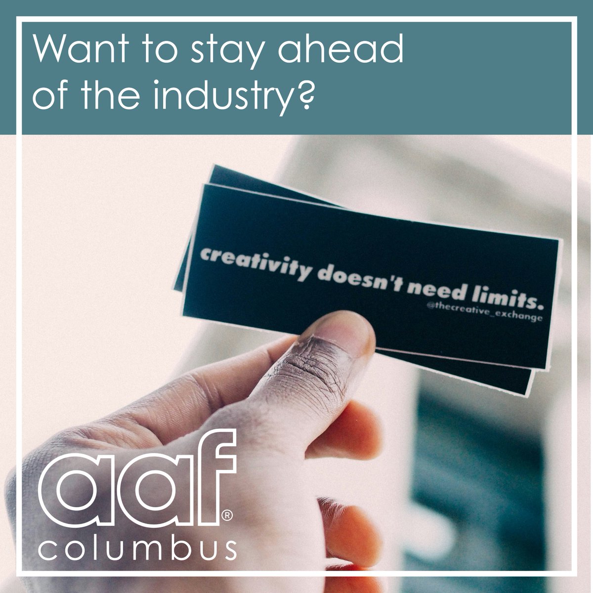 Elevate your creative career by joining our vibrant community of advertising professionals. Membership awaits! 

#aafcolumbus