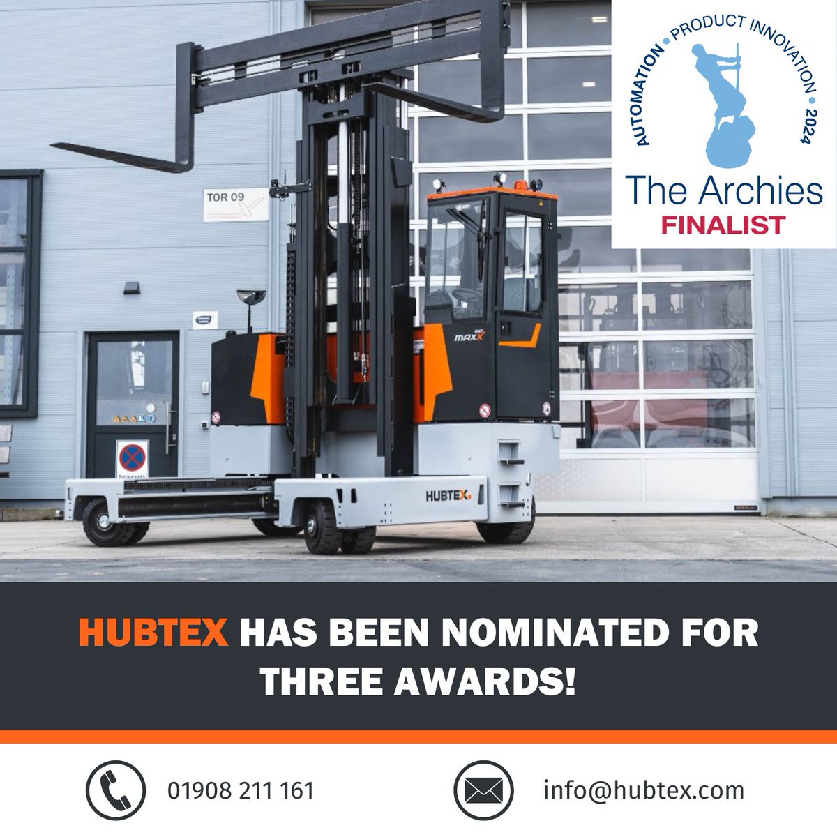 The #UKMHA Archies shortlist is out, and #HUBTEX has been nominated for three awards! 🏆🏆🏆

✅ Safety Product of the Year Award
✅ Ergonomics of the Year Award
✅ Sustainability Award

You can cast your vote here: lnkd.in/evtrJ2Ap

Voting closes on August 14th.