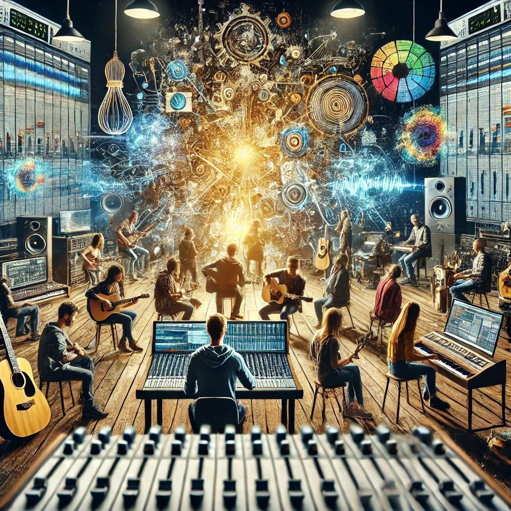 trustandmarket's tweet image. ✨ Août chez Trust and Market : la prod musicale se démocratise ! ✨
Des logiciels aux outils d&apos;IA, la tech ouvre les portes à tous.
Découvre comment créer ta musique à la maison !
#TrustAndMarket #ProductionMusicale #Accessibilité #HomeStudio