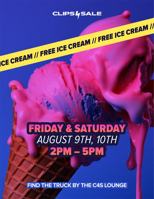 Beat the Heat with Free Ice Cream🍦  Indulge your sweet tooth with free ice cream on Friday and Saturday