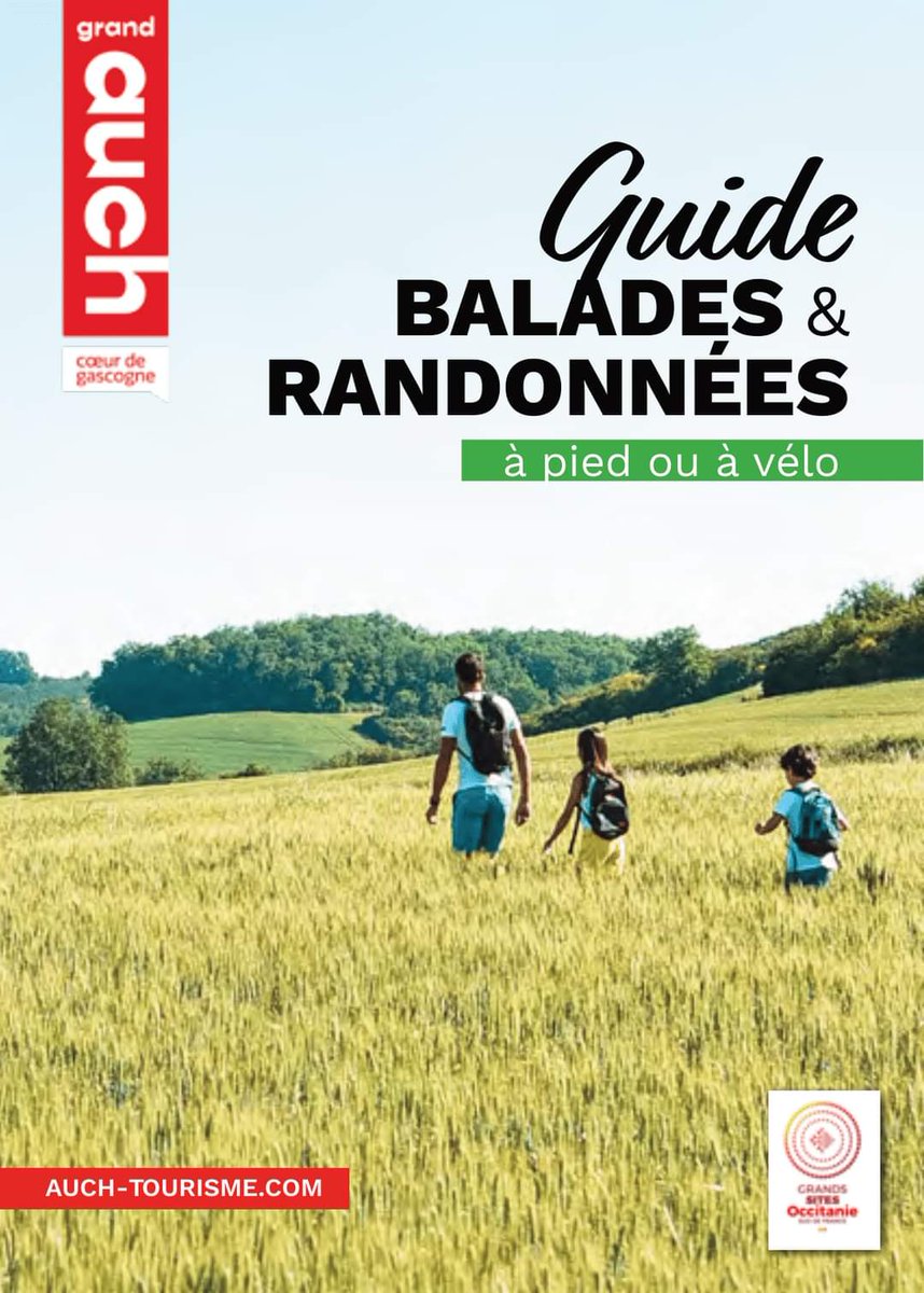 OrdanLarroque's tweet photo. Envie de balades à pied ou à vélo, sur la commune et ailleurs ? 

La communauté d'agglomération du Grand Auch met à disposition un nouveau guide pour vous orienter. 

#velo #rando #balade #gerstourisme #gers #auchtourisme #ordanlarroque https://t.co/DxZ4rKnZnf