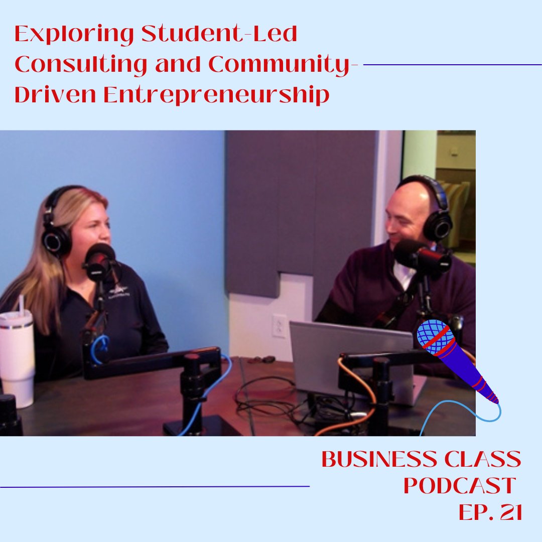 Dean Trevor Collier chats with Amanda Bush and Whitney Barkley on the Business Class podcast about their impactful work with Flyer Consulting and the Greater West Dayton Incubator. Read more: udayton.edu/blogs/business…

#BusinessClassPodcast #FlyerConsulting #CommunityImpact