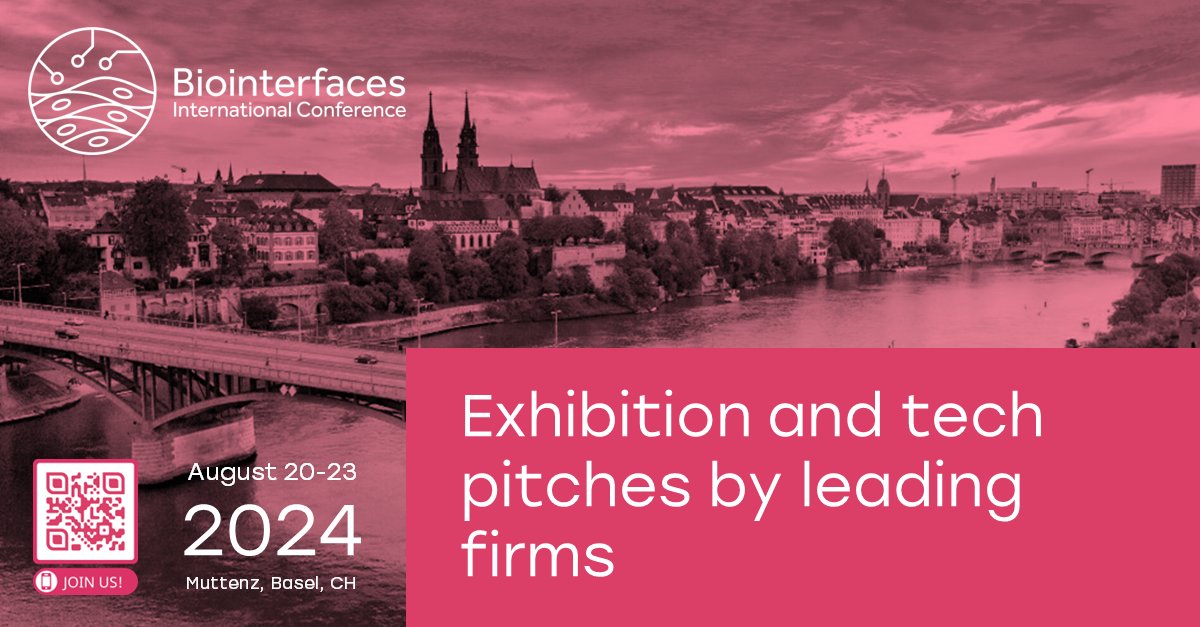 Biointerfaces International Conference 2024 (@bic2024) on Twitter photo Reasons to be excited for #BIC2024:
Exhibits and technology pitches by leading firms!
<a href="/OerlikonGroup/">Oerlikon Group</a>
<a href="/merckgroup/">Merck</a>
<a href="/Readily3D/">Readily3D</a>
<a href="/ZEISS_Group/">ZEISS Group</a>
<a href="/AdipogenLifeSci/">AdipogenLifeSciences</a>
<a href="/bruker/">Bruker</a>
<a href="/CSEMInfo/">CSEM</a>
<a href="/NanosurfAFM/">Nanosurf</a>
and 7 more!
Register: biointerfaces.ch/registration/ Reasons to be excited for #BIC2024:
Exhibits and technology pitches by leading firms!
<a href="/OerlikonGroup/">Oerlikon Group</a>
<a href="/merckgroup/">Merck</a>
<a href="/Readily3D/">Readily3D</a>
<a href="/ZEISS_Group/">ZEISS Group</a>
<a href="/AdipogenLifeSci/">AdipogenLifeSciences</a>
<a href="/bruker/">Bruker</a>
<a href="/CSEMInfo/">CSEM</a>
<a href="/NanosurfAFM/">Nanosurf</a>
and 7 more!
Register: biointerfaces.ch/registration/