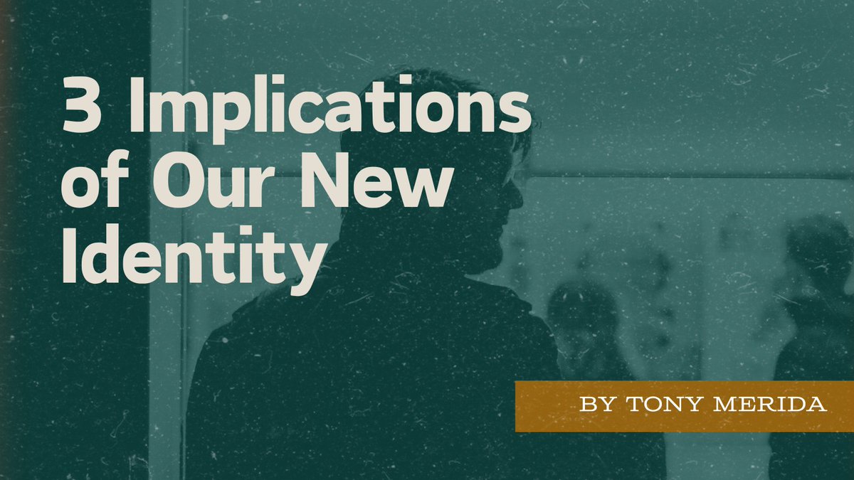 sendnetwork's tweet photo. As we #DeepenDevotion, we cling to our new identity in Christ. 

@tonymerida observes 3 implications of our new identity in Colossians 3: https://t.co/EJpT6L8QCb https://t.co/VqecCbP1s5
